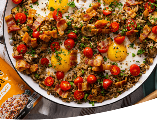 Breakfast Quinoa & Brown Rice Skillet